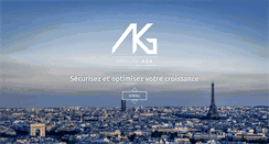 Desktop Screenshot of agk-groupe.com