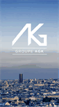 Mobile Screenshot of agk-groupe.com